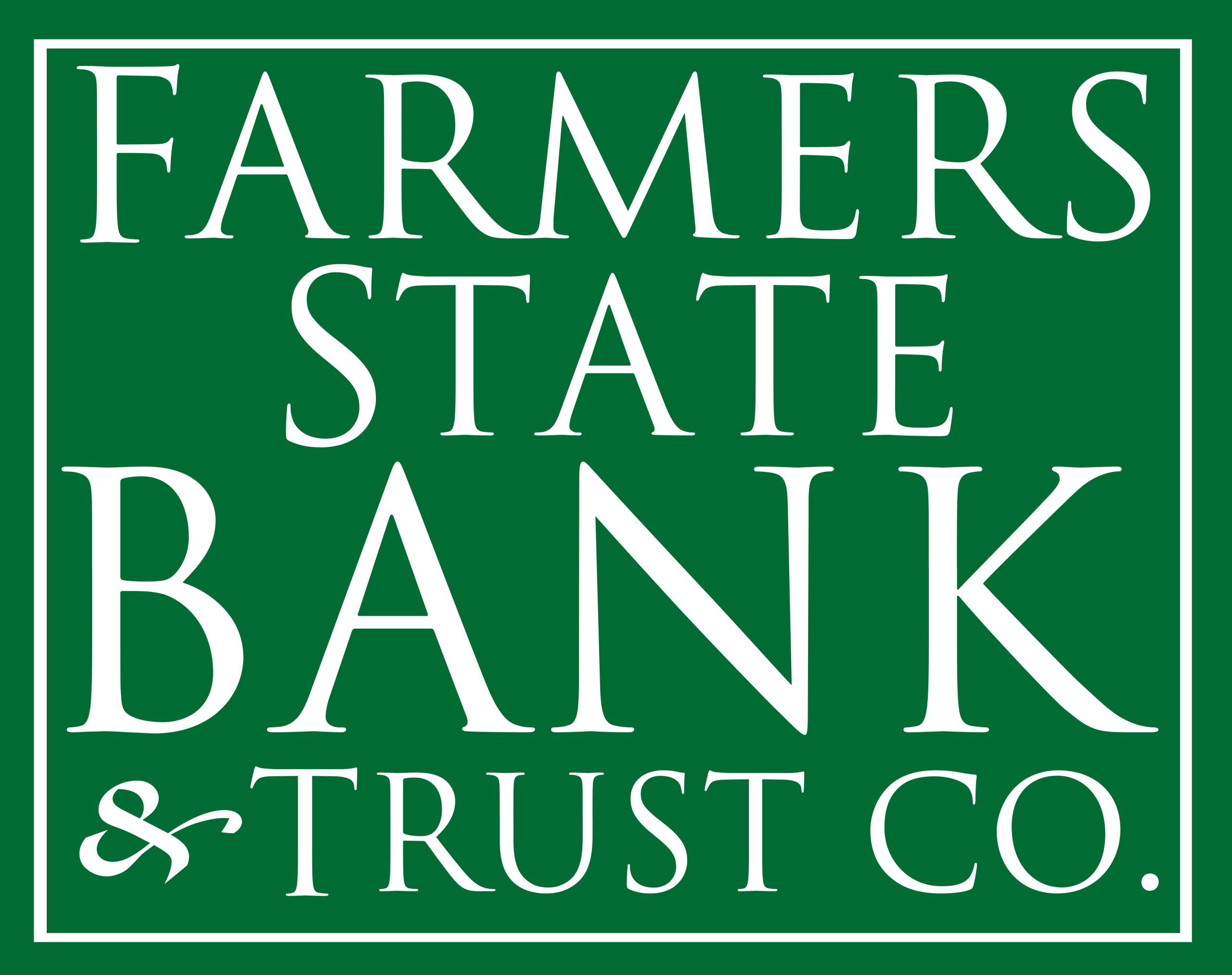 About Farmers State Bank & Trust Co. - Serving Brown County Since 1914